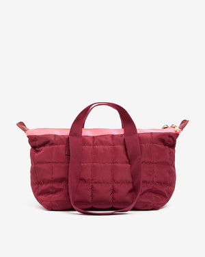 ELMS + KING Mini Spencer - Burgundy TOTE BAG - Zabecca Living
