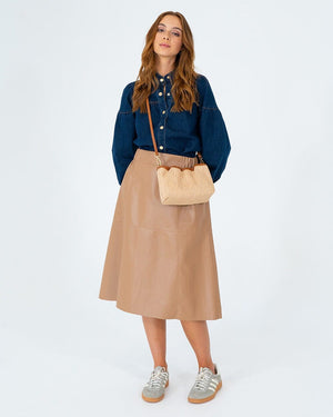 ELMS + KING Monty Bag - Tan Weave HANDBAG - Zabecca Living