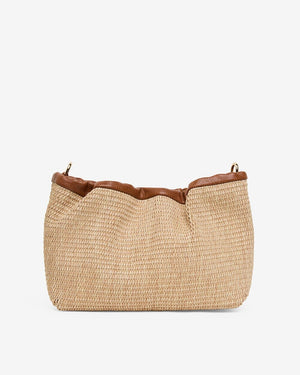 ELMS + KING Monty Bag - Tan Weave HANDBAG - Zabecca Living