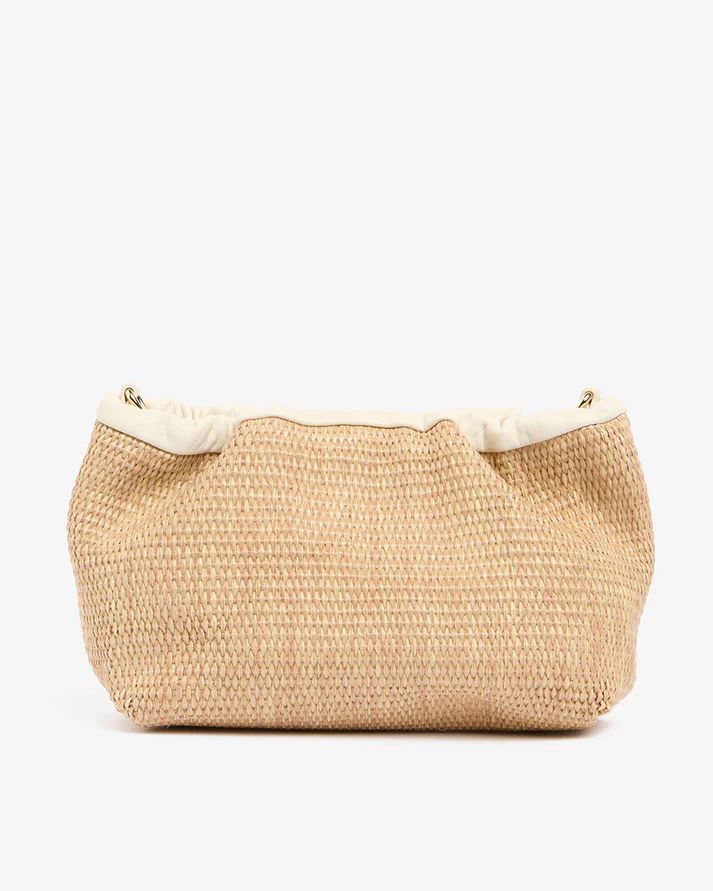 ELMS + KING Monty Crossbody Bag - Natural Weave HANDBAG - Zabecca Living