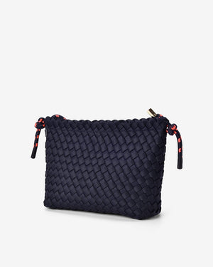 ELMS + KING Panama Crossbody - Navy Neo Plait HANDBAG - Zabecca Living