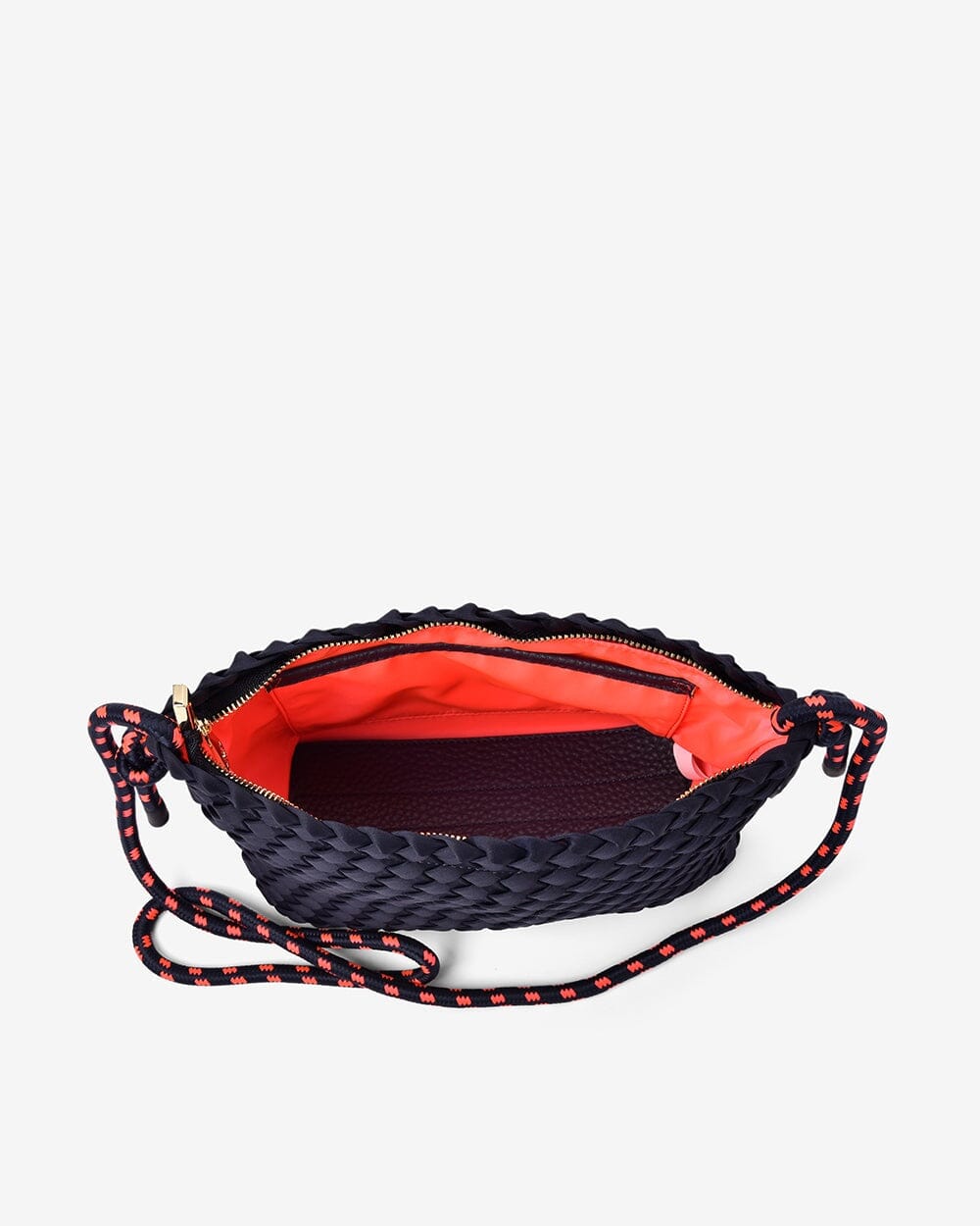 ELMS + KING Panama Crossbody - Navy Neo Plait HANDBAG - Zabecca Living