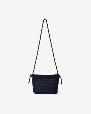 ELMS + KING Panama Crossbody - Navy Neo Plait HANDBAG - Zabecca Living