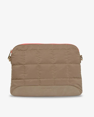 ELMS + KING Soho Crossbody - Taupe HANDBAG - Zabecca Living