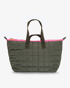 ELMS + KING Spencer Carry All - Khaki HANDBAG - Zabecca Living