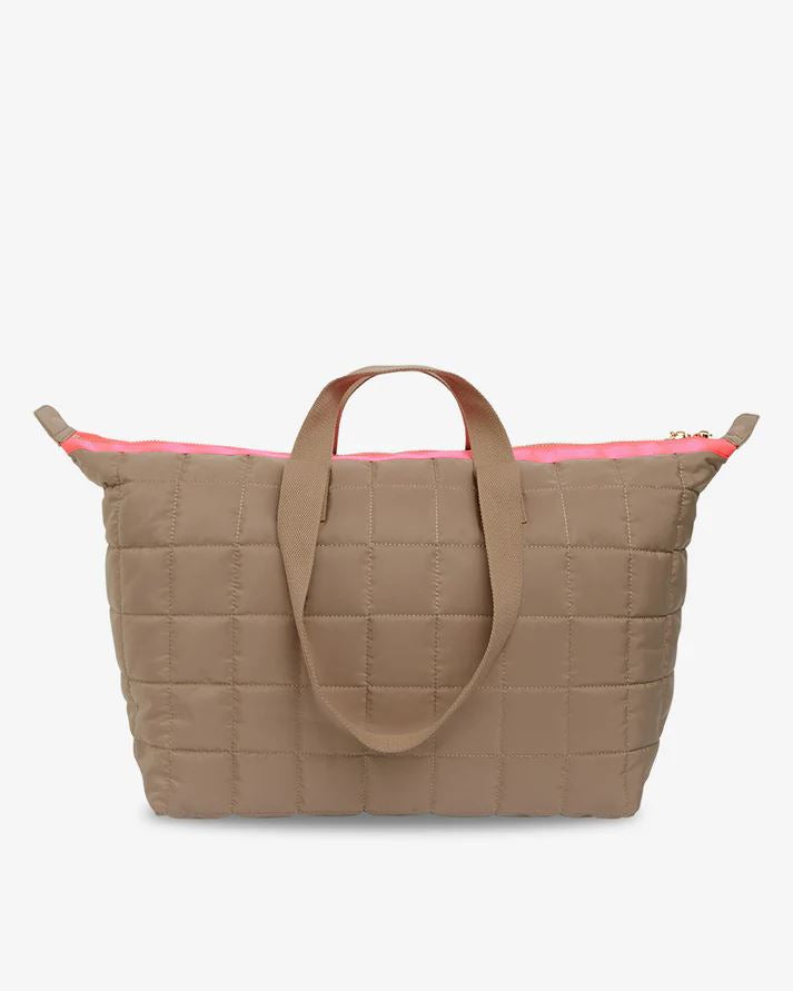 ELMS + KING Spencer Carry All - Taupe HANDBAG - Zabecca Living