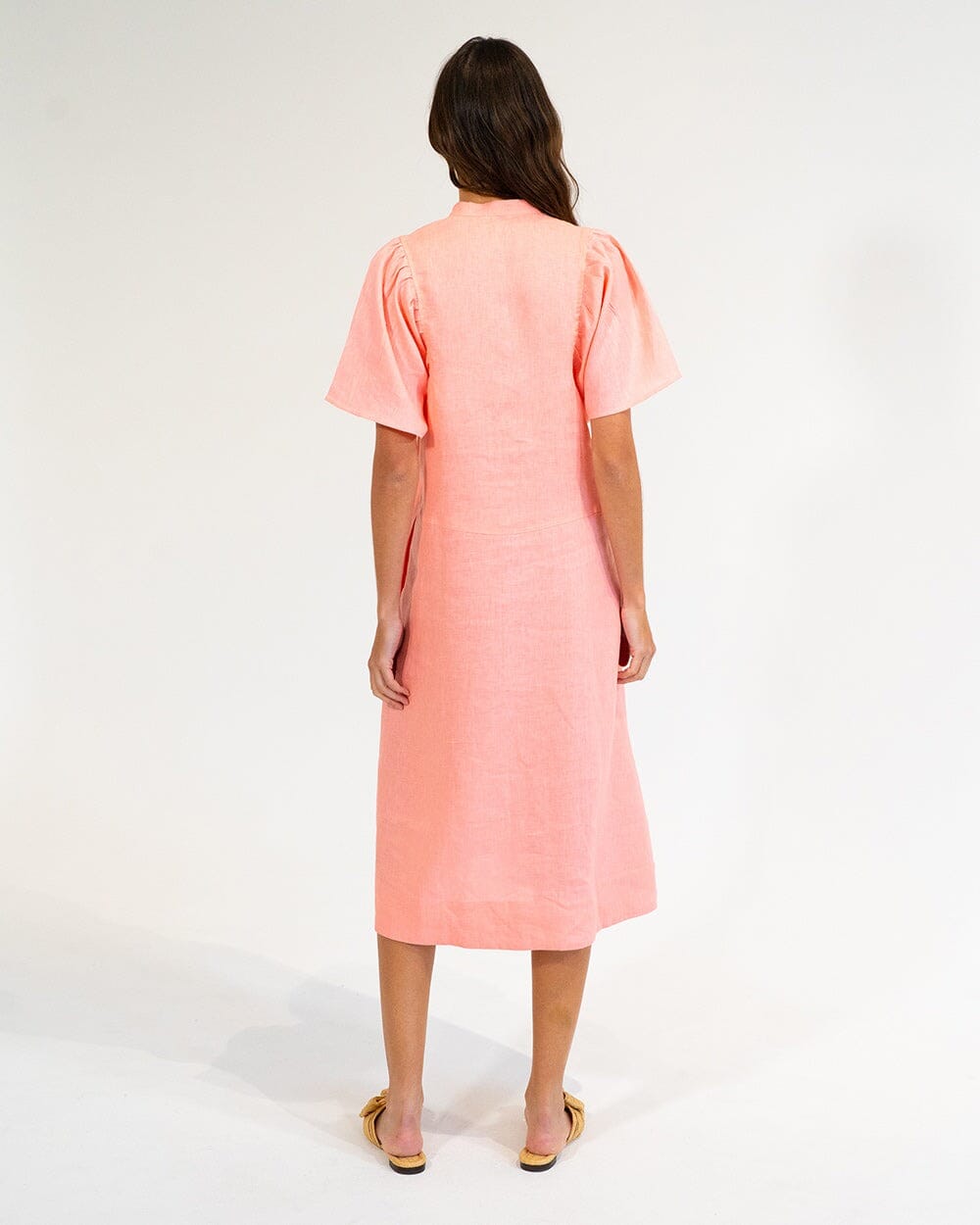 ELMS + KING Ticino Dress - Coral Dress - Zabecca Living