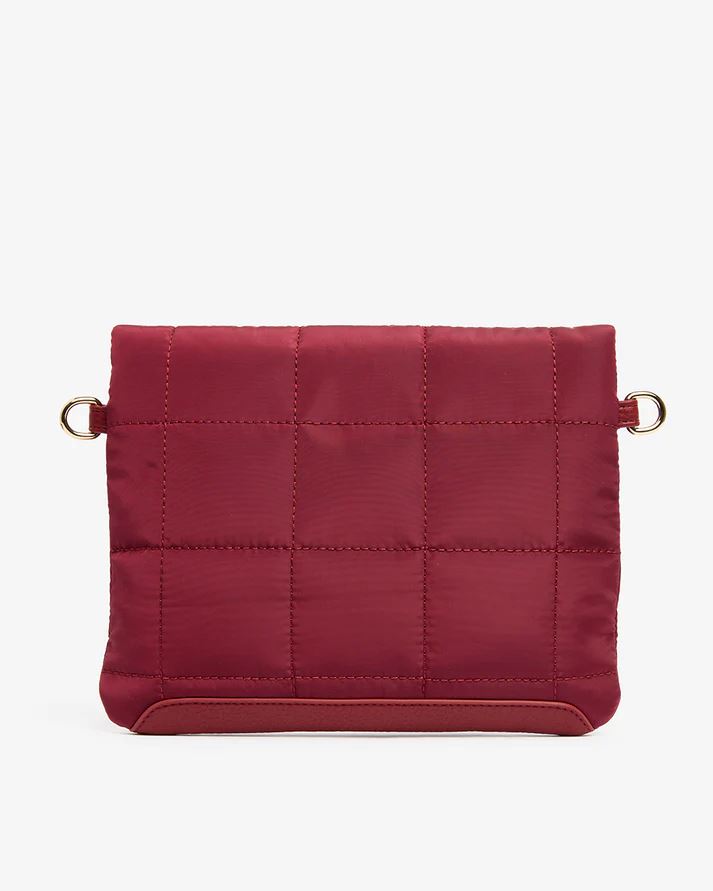 ELMS + KING Windsor Crossbody - Burgundy HANDBAG - Zabecca Living