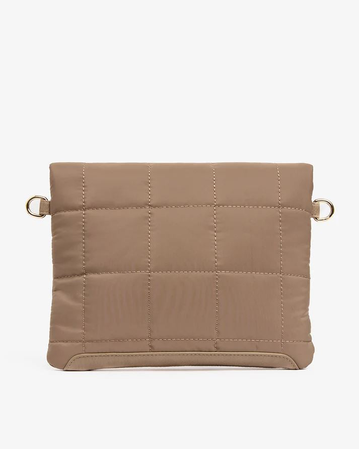 ELMS + KING Windsor Crossbody - Taupe HANDBAG - Zabecca Living
