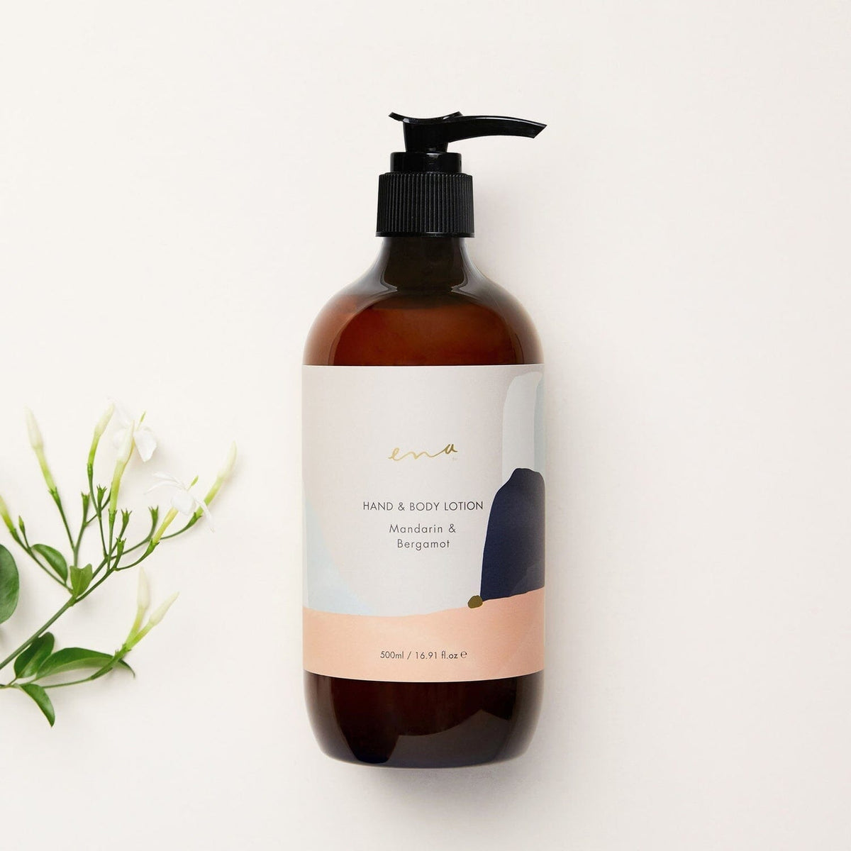 ENA Hand & Body Lotion 500ML - Mandarin & Bergamont HAND CREAM - Zabecca Living