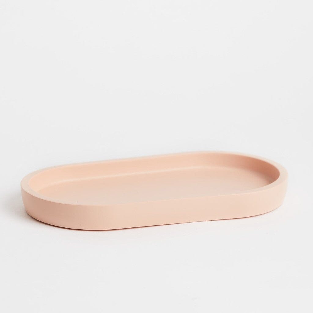 ENA Resin Tray - Peach TRAY - Zabecca Living