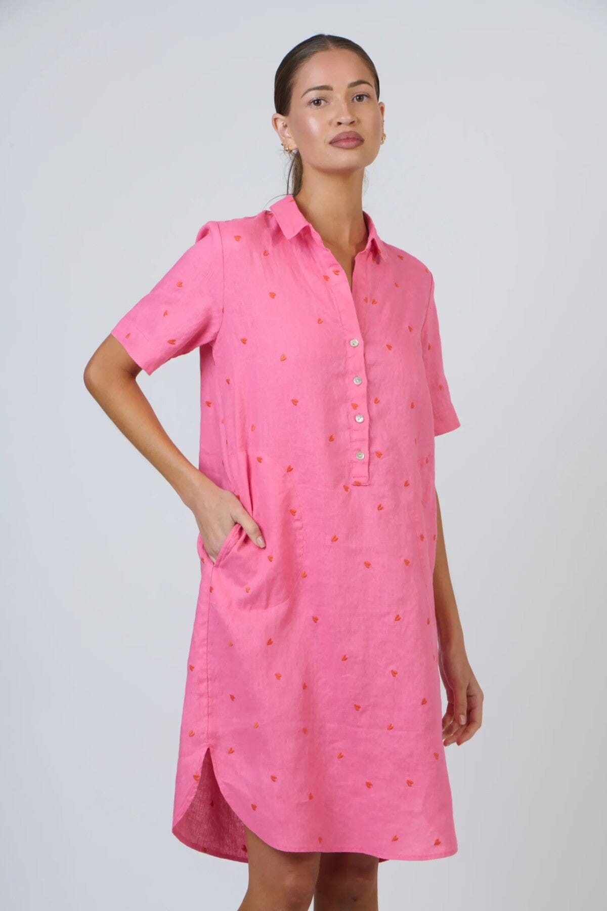 ENVELOPPE Shirt Dress - Amour Shirts &amp; Blouses - Zabecca Living