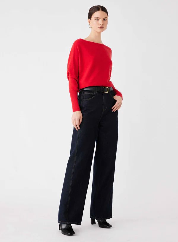 ESMAEE Aroma Sweater - Red Jumpers + Knitwear - Zabecca Living