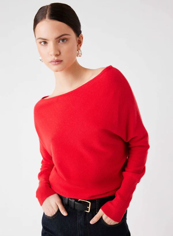 ESMAEE Aroma Sweater - Red Jumpers + Knitwear - Zabecca Living