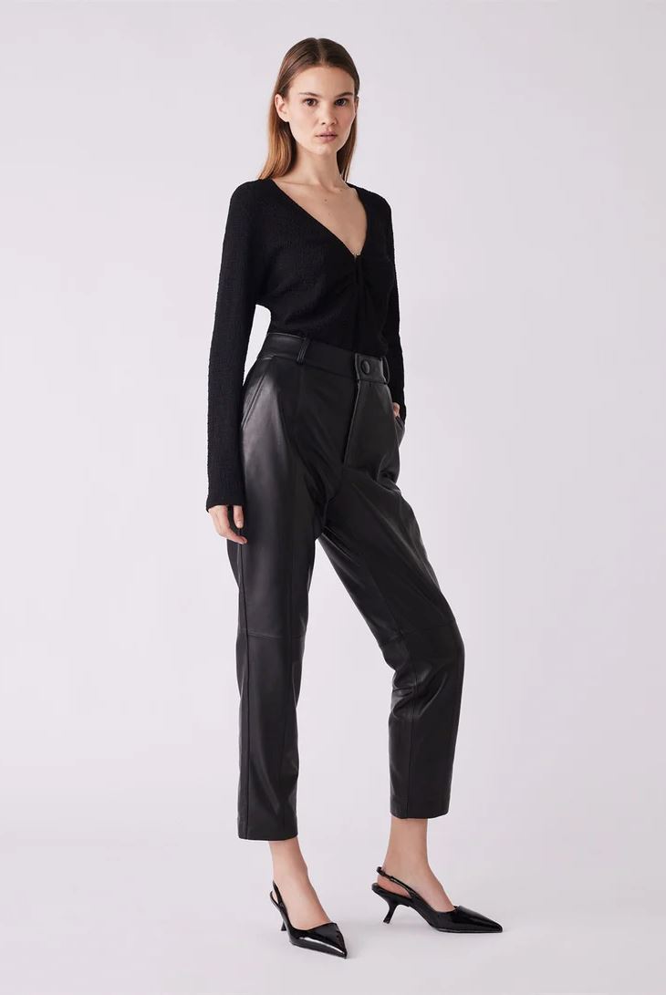 ESMAEE Dusk Top - Black Jumpers + Knitwear - Zabecca Living