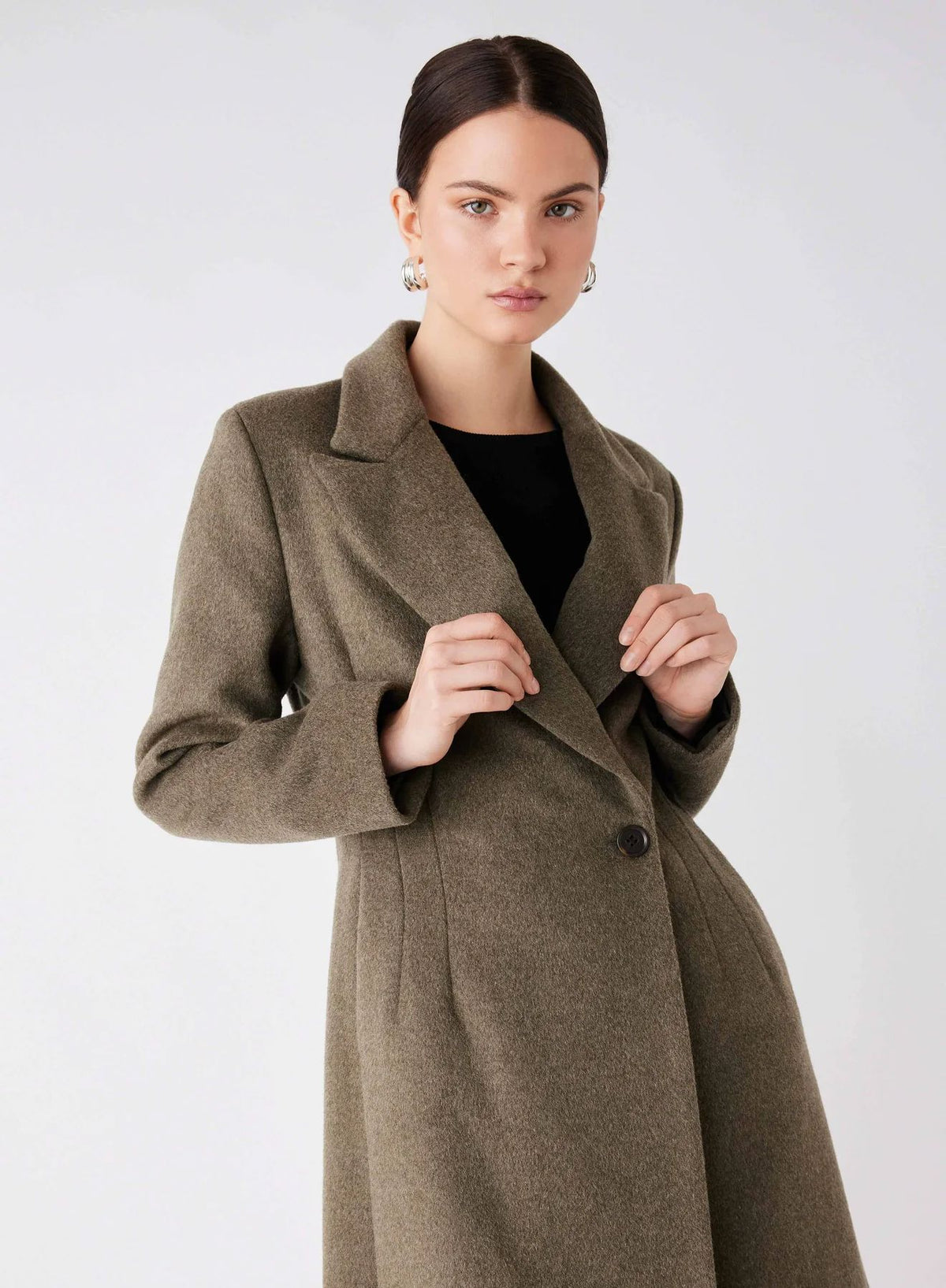 ESMAEE Eternal Coat - Khaki Coat - Zabecca Living