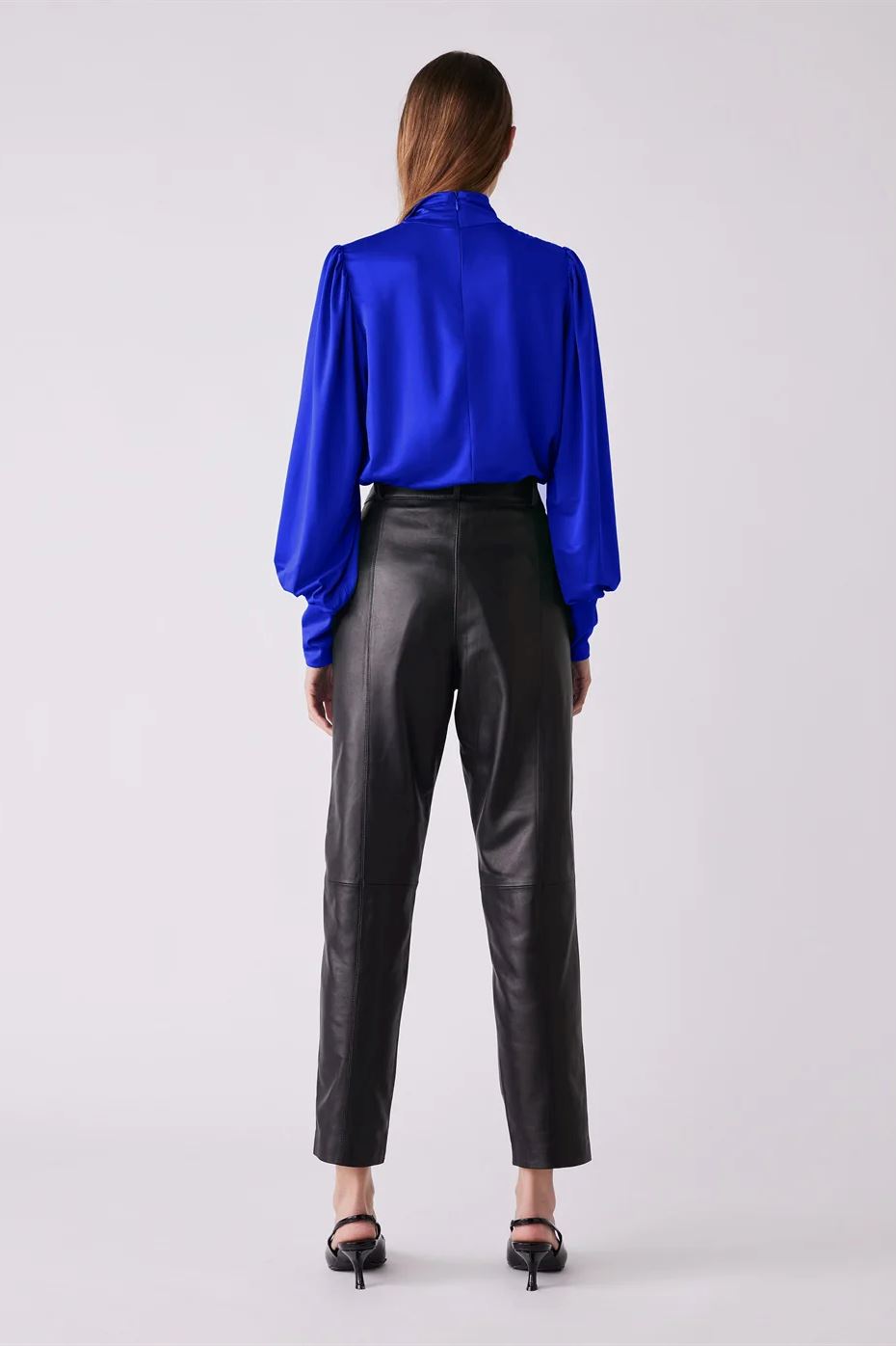 ESMAEE Flute Top - Cobalt Shirts &amp; Blouses - Zabecca Living