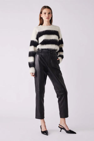 ESMAEE Frost Sweater - Black/White Jumpers + Knitwear - Zabecca Living