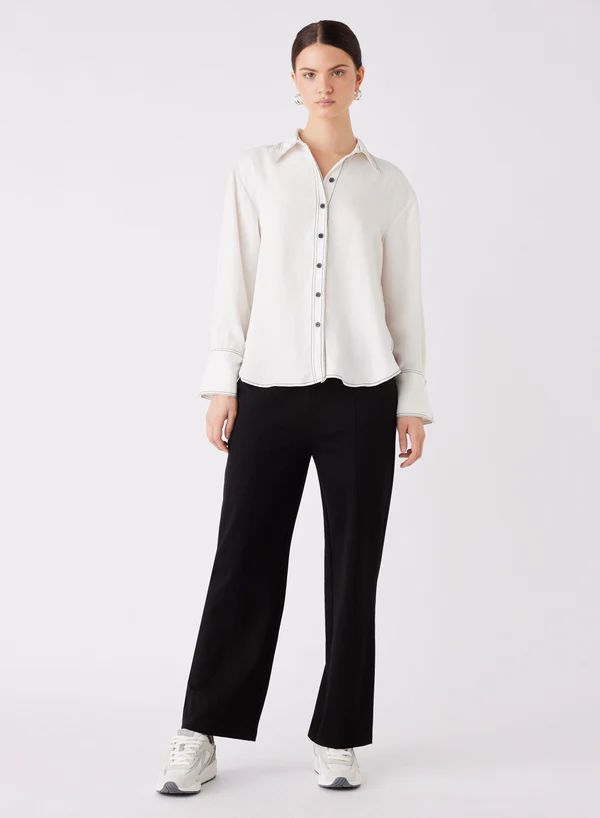 ESMAEE Hilton Shirt - White Shirts &amp; Blouses - Zabecca Living