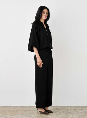 ESMAEE Mercer Bomber Jacket - Black Jacket - Zabecca Living