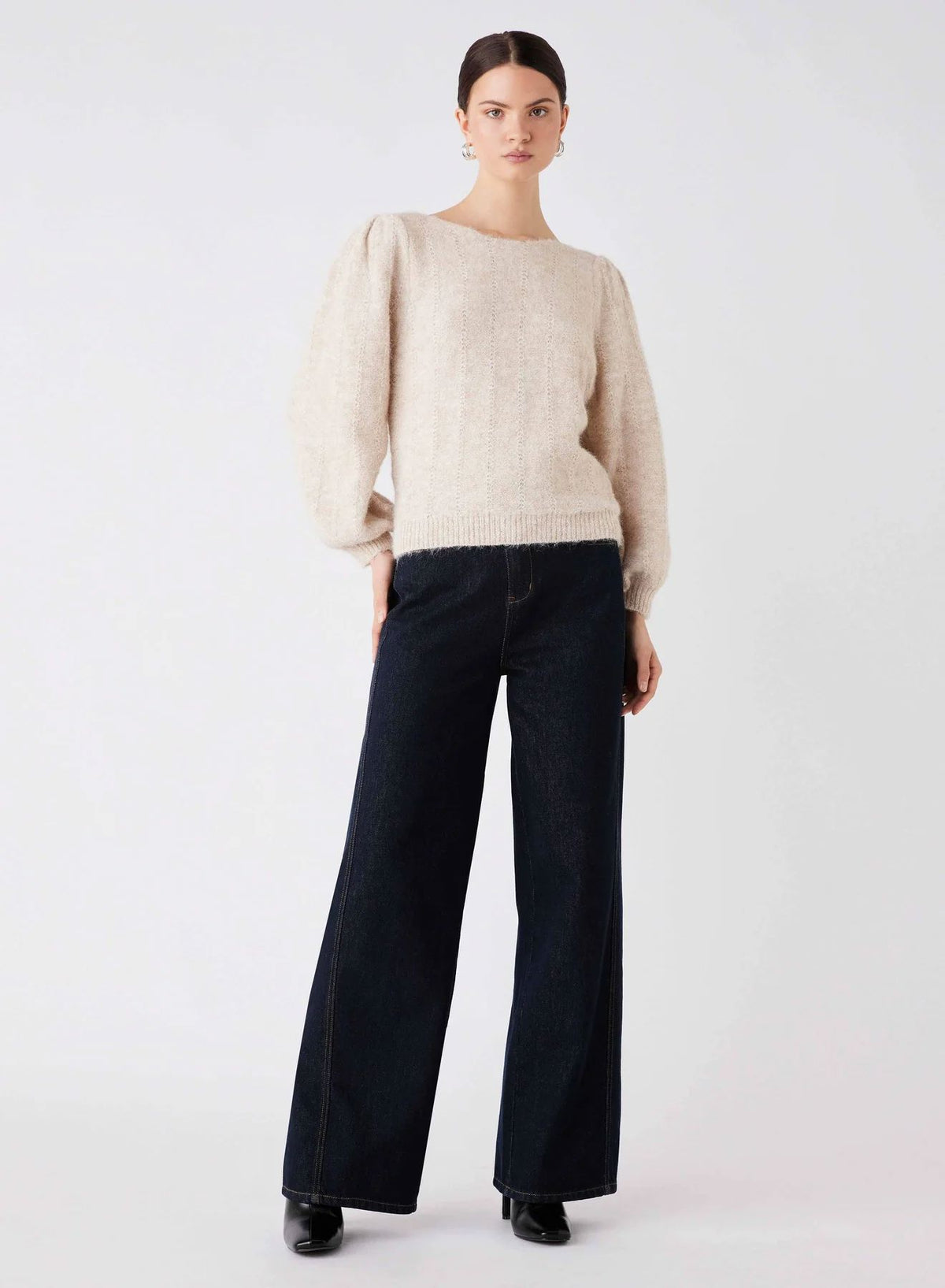 ESMAEE Meridian Sweater - Nude Jumpers + Knitwear - Zabecca Living