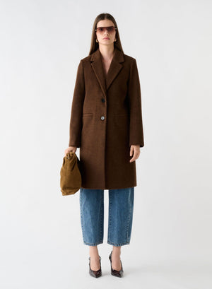 ESMAEE Nomad Coat - Chocolate Coat - Zabecca Living