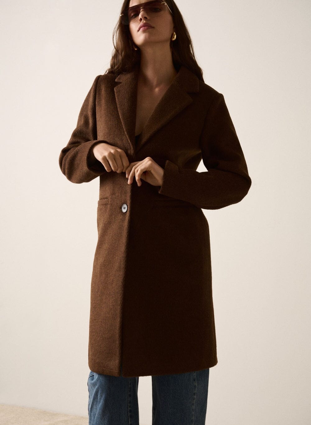 ESMAEE Nomad Coat - Chocolate Coat - Zabecca Living