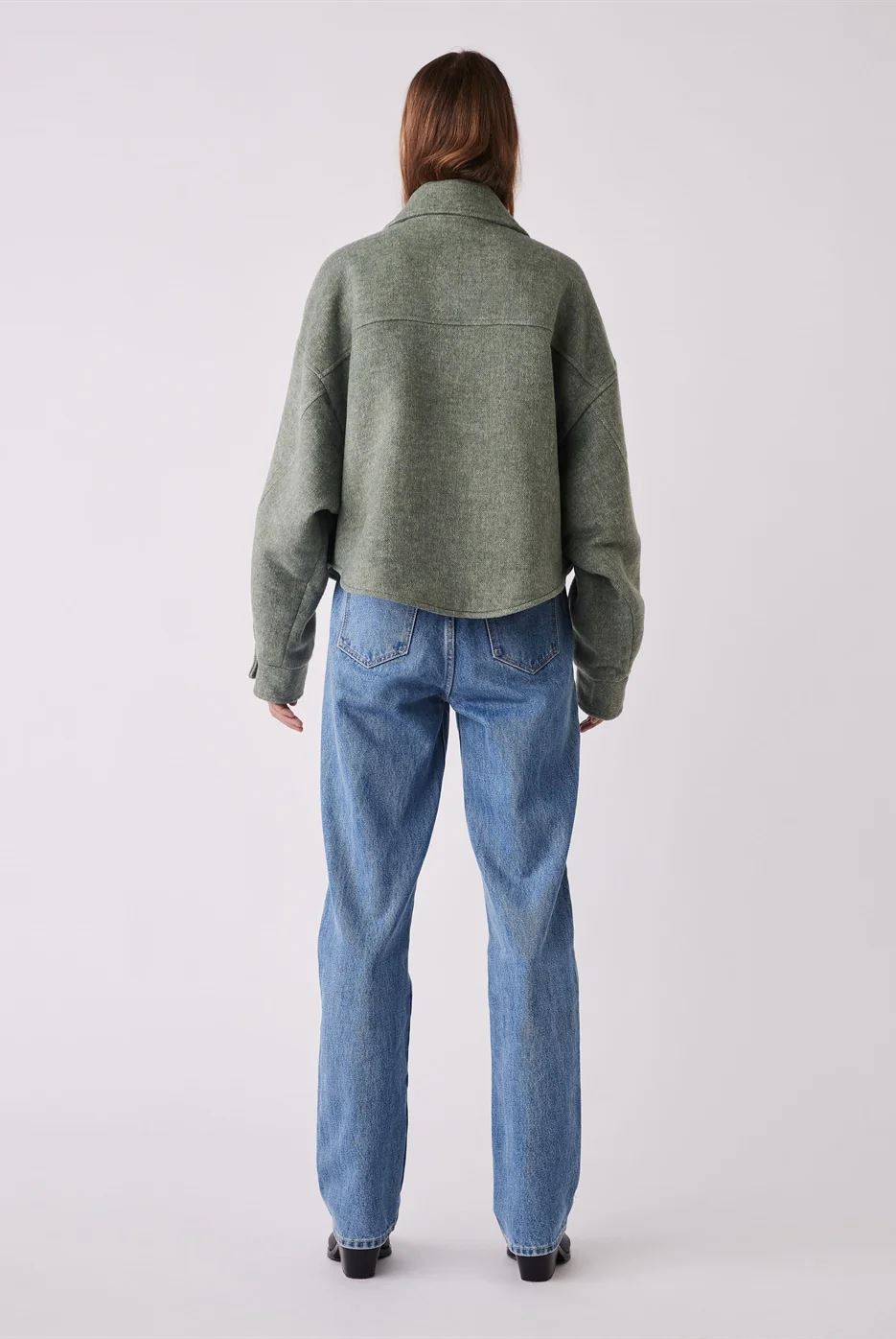 ESMAEE Outland Shacket - Seafoam Winter Jacket - Zabecca Living