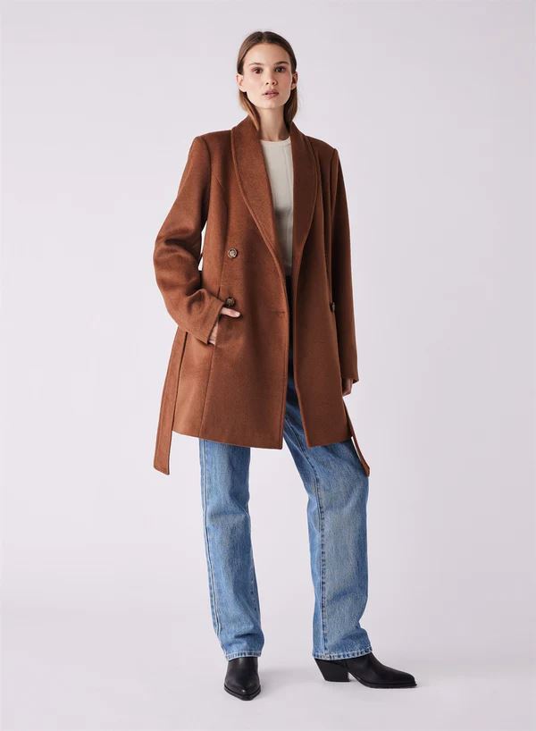 ESMAEE Preston Coat - Chestnut Coat - Zabecca Living