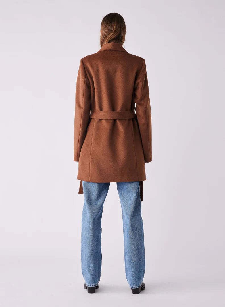 ESMAEE Preston Coat - Chestnut Coat - Zabecca Living