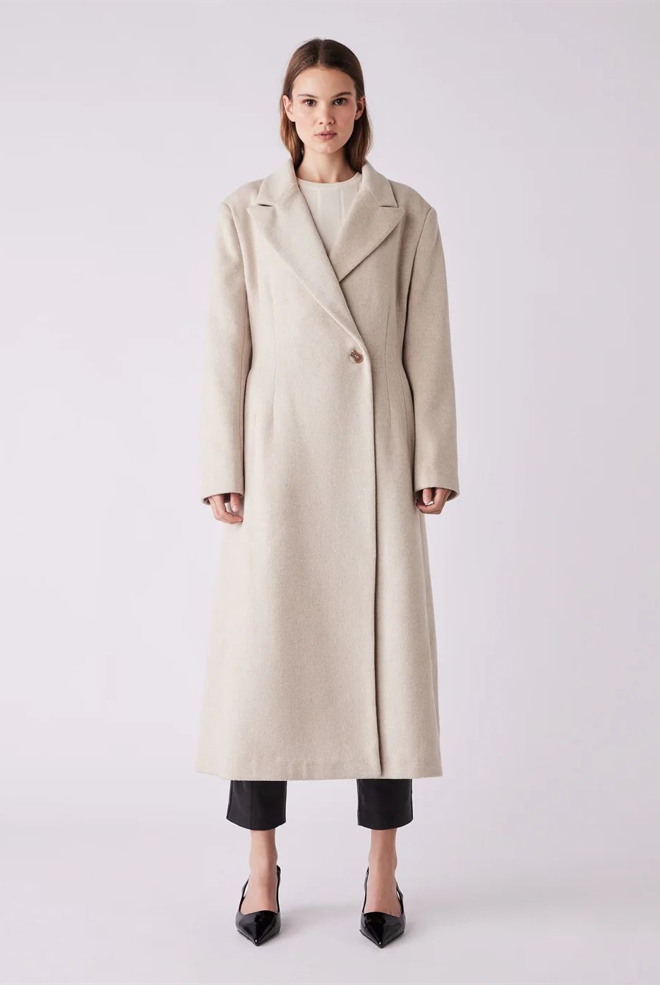 ESMAEE Rhythm Coat - Oatmeal Coat - Zabecca Living