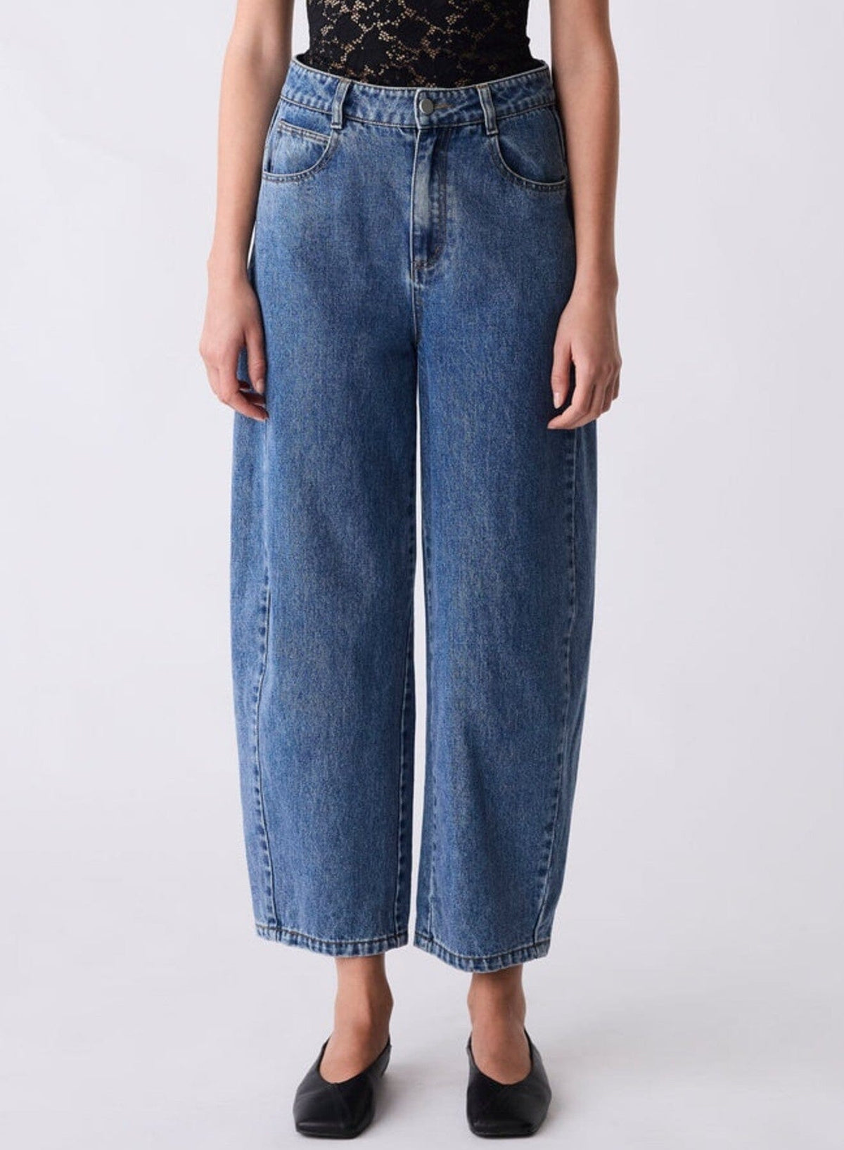 ESMAEE Terminal Denim Jeans - Blue Denim JEANS - Zabecca Living