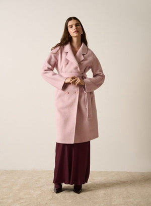 ESMAEE Uncharted Coat - Pink Floss Coat - Zabecca Living