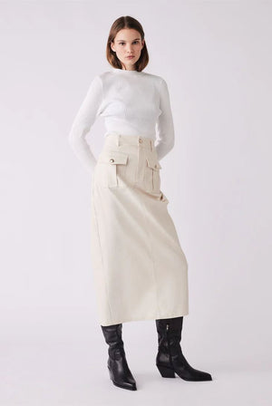 ESMAEE Uptown Skirt - Stone Skirt - Zabecca Living