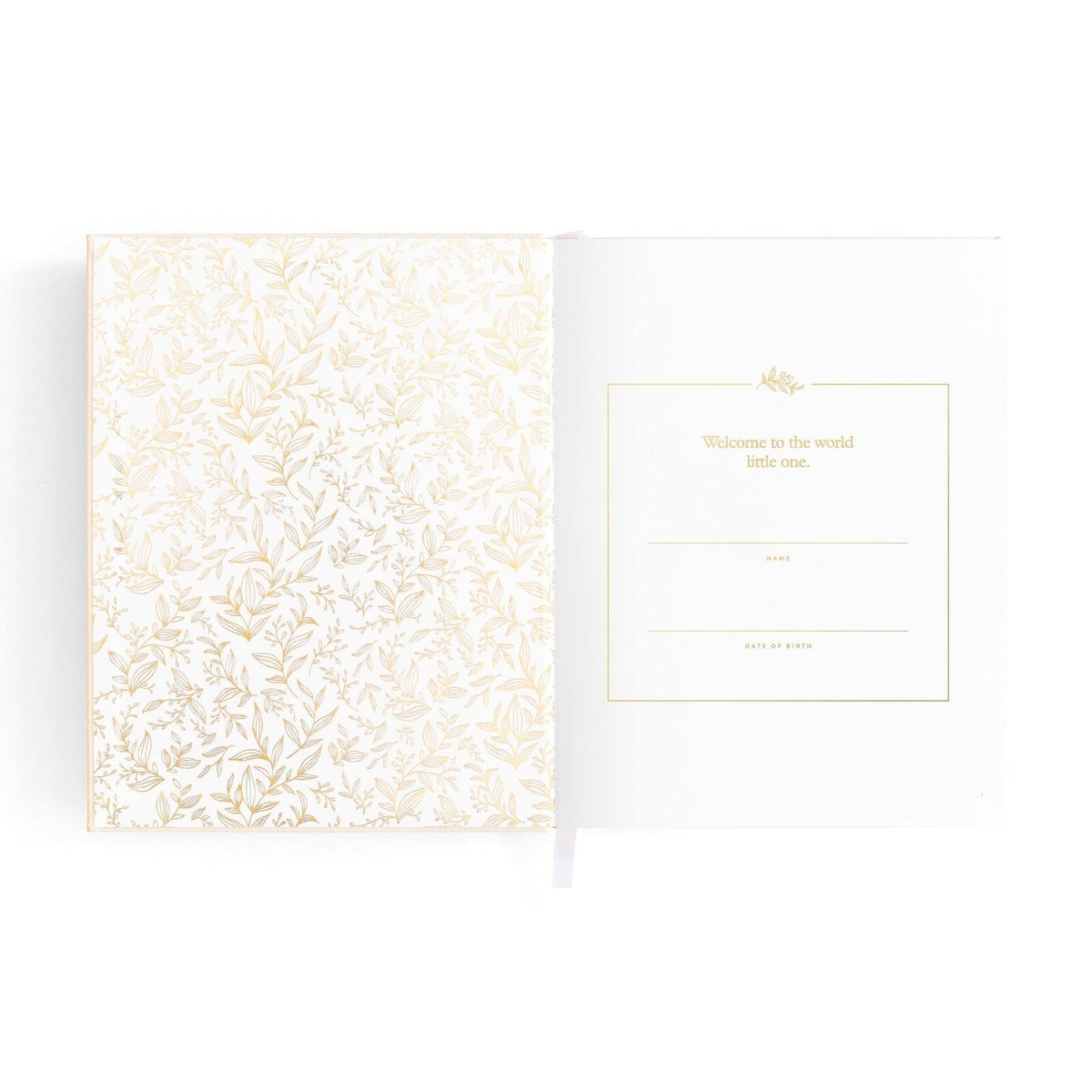 FOX & FALLOW Mini Baby Book - Oatmeal BABY (0-12 Mths) - Zabecca Living