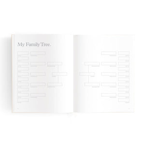 FOX & FALLOW Mini Baby Book - Oatmeal BABY (0-12 Mths) - Zabecca Living