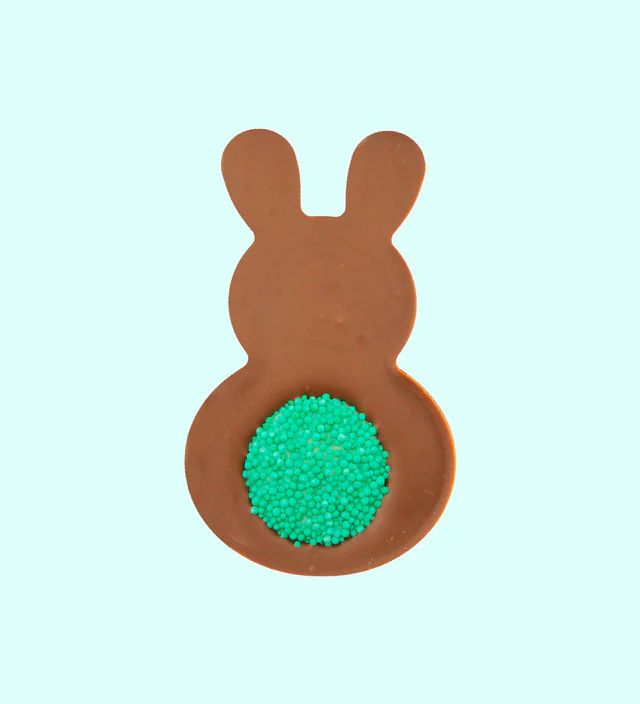 FRECKLEBERRY Chocolate Bunny Freckle Tail - Blue Tail Chocolate - Zabecca Living