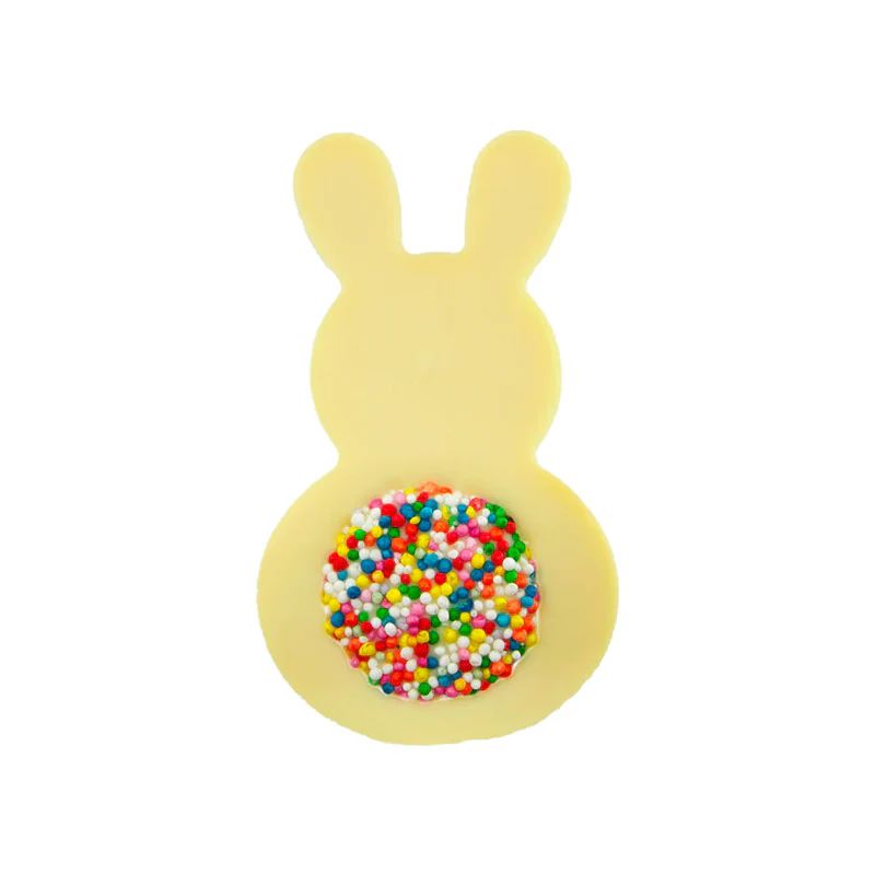 FRECKLEBERRY Chocolate Bunny Freckle Tail - White Choc - Multi Tail Chocolate - Zabecca Living