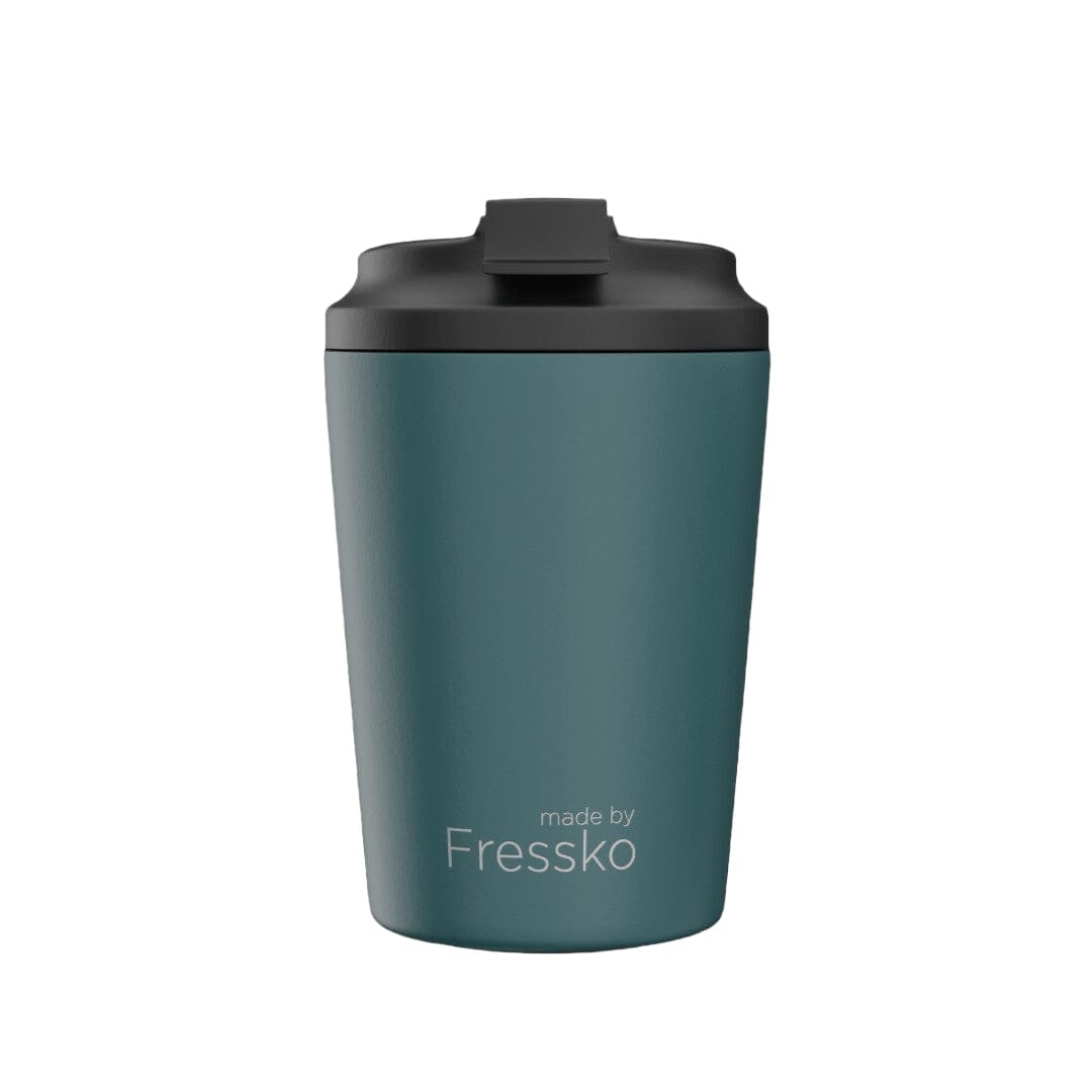 FRESSKO Bino Ceramic Reusable Cup 8oz - Emerald COFFEE, TEA &amp; DRINKS - Zabecca Living