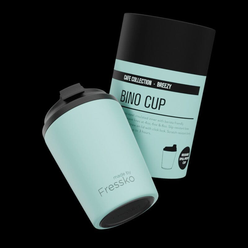 FRESSKO Bino Reusable Cup 8oz - Breezy COFFEE, TEA &amp; DRINKS - Zabecca Living