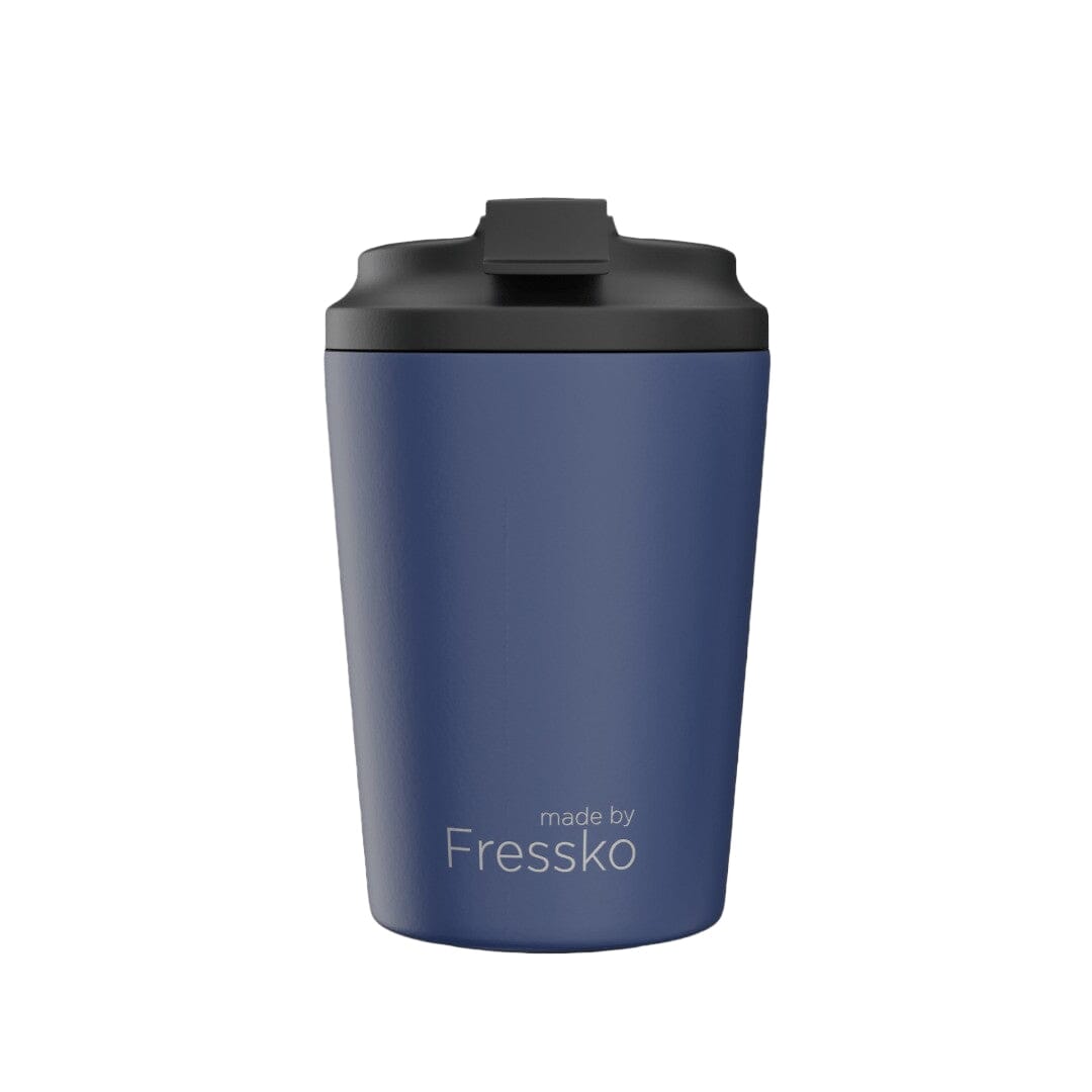 FRESSKO Bino Reusable Cup 8oz - Denim COFFEE, TEA &amp; DRINKS - Zabecca Living