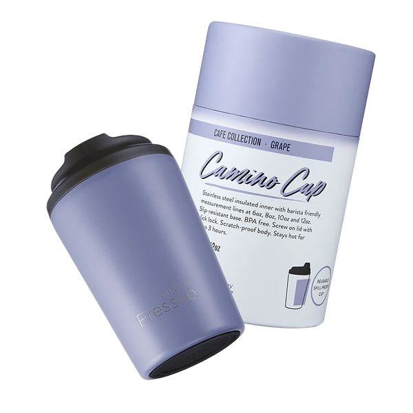 FRESSKO Camino Reusable Cup 12oz - Grape COFFEE, TEA & DRINKS - Zabecca Living