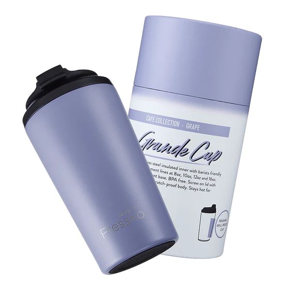FRESSKO Grande Reusable Cup 16oz - Grape COFFEE, TEA & DRINKS - Zabecca Living