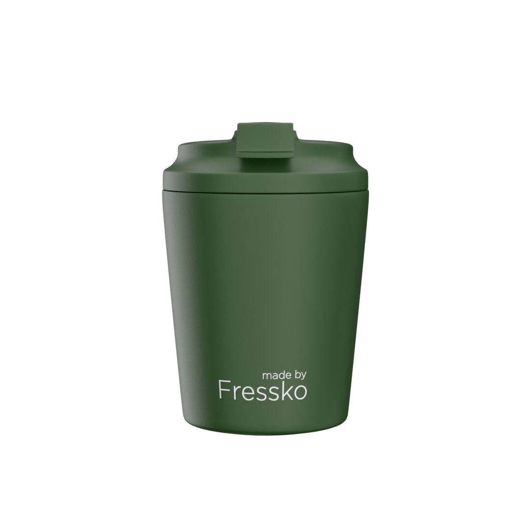 FRESSKO Piccolo Reusable Cup 4oz - Khaki COFFEE, TEA &amp; DRINKS - Zabecca Living
