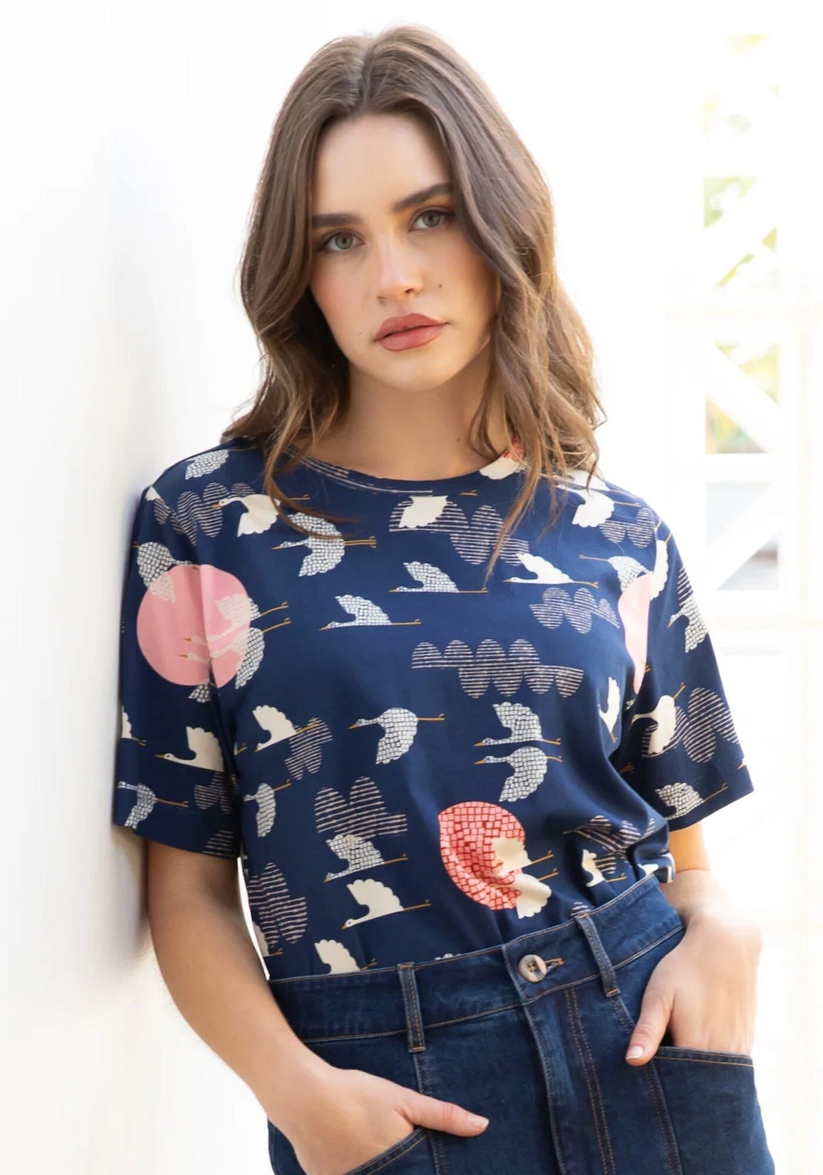 FROCK ME OUT 1000 Cranes Tee Tee - Zabecca Living