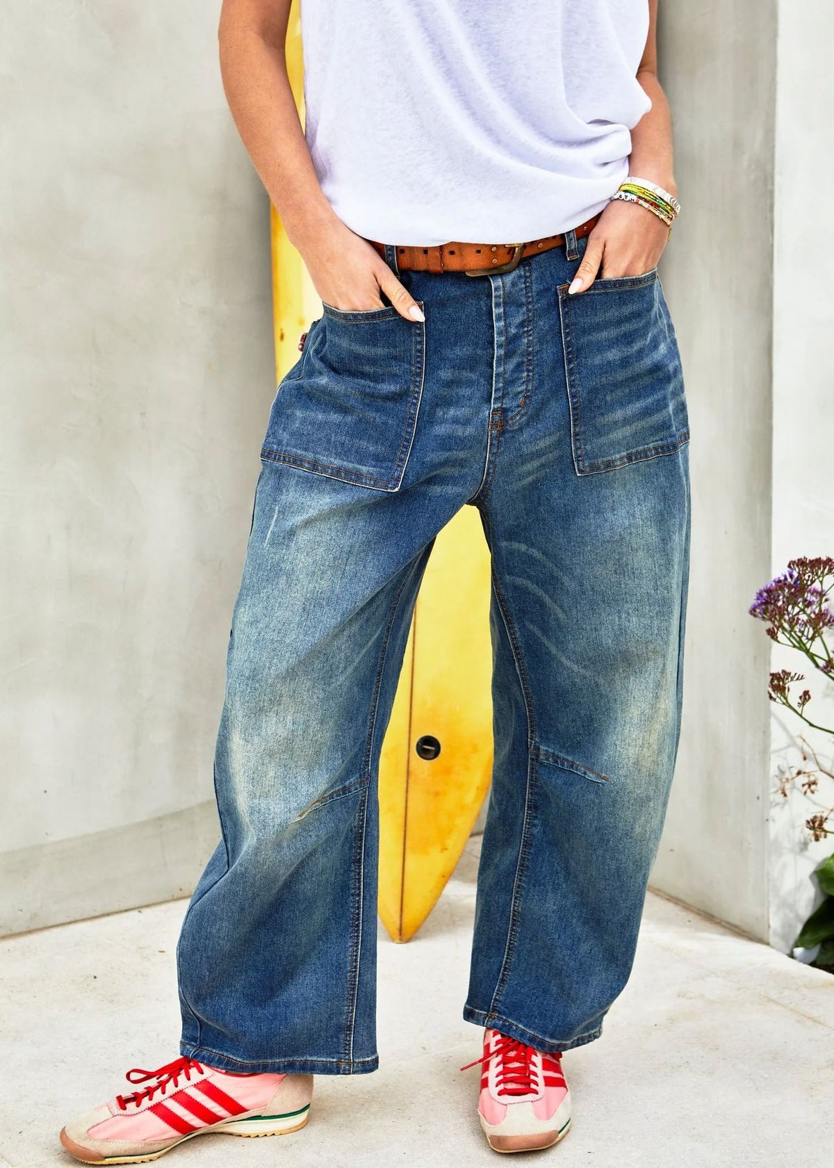 HAMMILL & CO Stretch Carpenter Jean - Denim JEANS - Zabecca Living