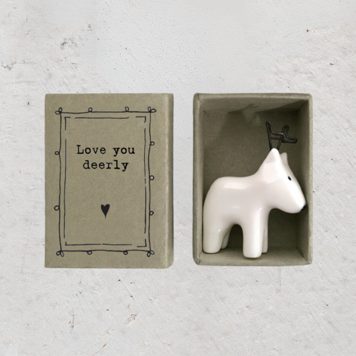 HEAVEN IN EARTH Little Deer Porcelain CERAMICS - Zabecca Living