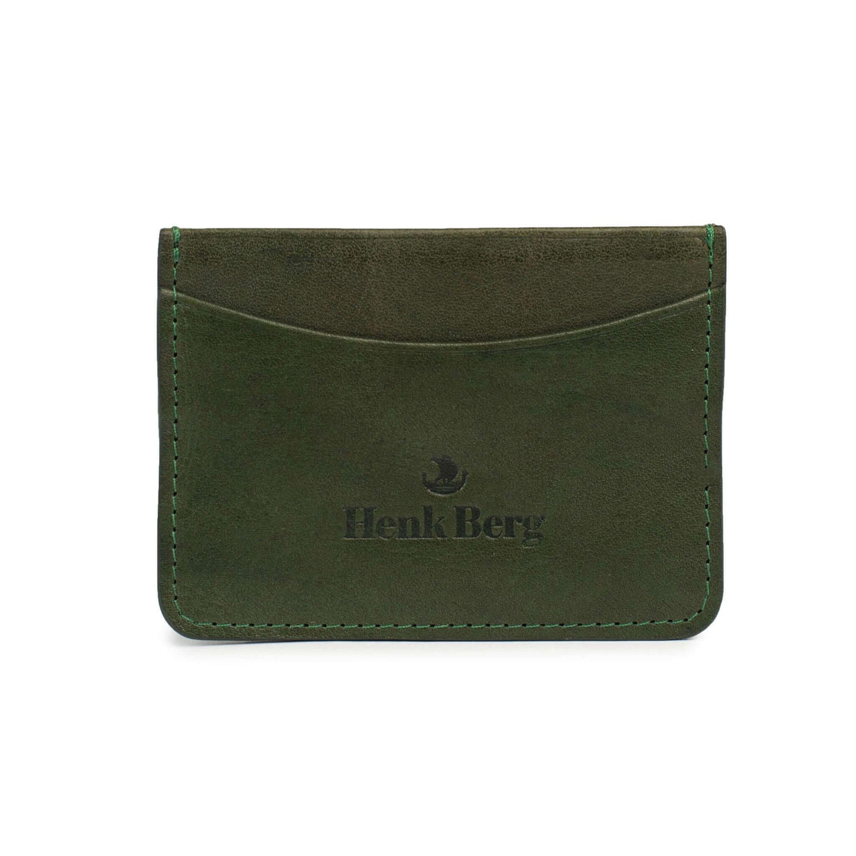 HENK BERG Kip Card Holder - Green WALLET - Zabecca Living