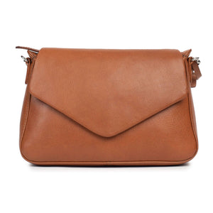 HENK BERG Margaret Crossbody Bag - Vintage Tan HANDBAG - Zabecca Living