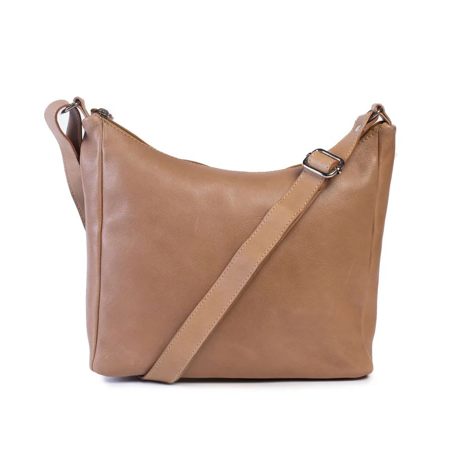 HENK BERG Pia Crossbody Bag - Natural HANDBAG - Zabecca Living